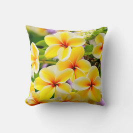 Cojín Decorativo flores amarillas de lilo