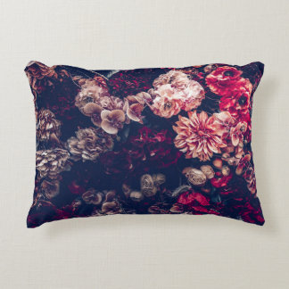 Cojín Decorativo Flores artificiales vintage: fondo de pared