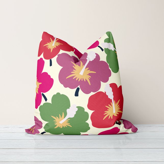 Cojín Decorativo Flores Atrevidas Multicolores  (Subido por el creador)