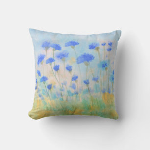 Cojín Decorativo Flores azules