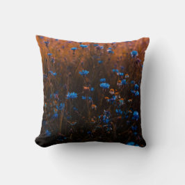 Cojín Decorativo Flores azules