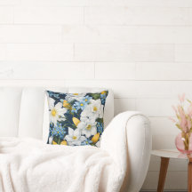 Flores Azules Blancas