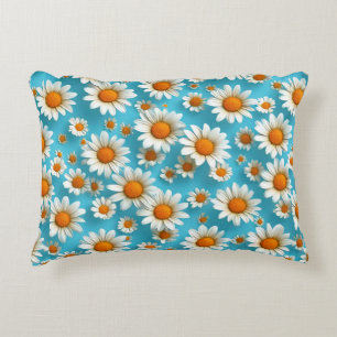 Cojín Decorativo Flores blancas lindas