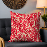 Cojín Decorativo Flores botánicas de Moda floral elegante de oro ro<br><div class="desc">Moda floral de color rojo dorado elegante Flores botánicas Cushion de Cojín decorativo moderno con un elegante y elegante diseño floral rojo y dorado abstracto. Perfecto para la decoración de casa o como regalo de cumpleaños,  Día de la Madre o Navidades. Diseñado por Evco Studio www.zazzle.com/store/evcostudio</div>