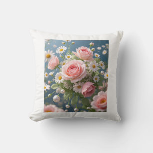 Cojín Decorativo Flores con eterna elegancia extravagante