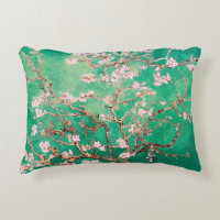 Flores de almendra de Van Gogh verde