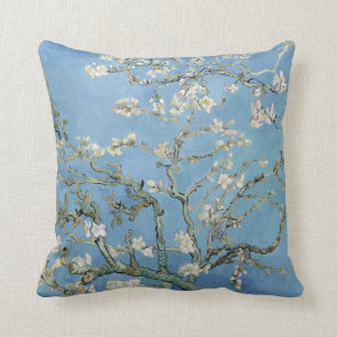Cojín Decorativo Flores de Almendro Vintage Vincent Van Gogh