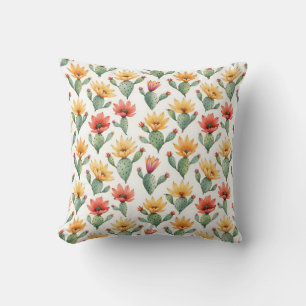 Cojín Decorativo Flores de Cactus