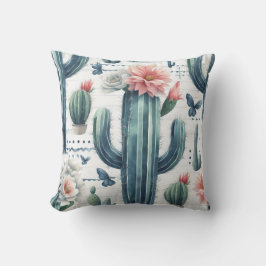 Cojín Decorativo Flores de cactus