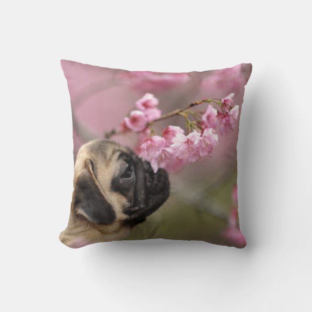 Cojín Decorativo Flores de cerezo que huelen (Anverso)