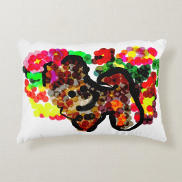 Cojín Decorativo flores de Chihuahua