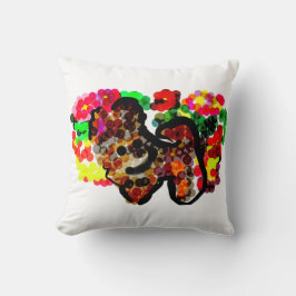 Cojín Decorativo flores de Chihuahua