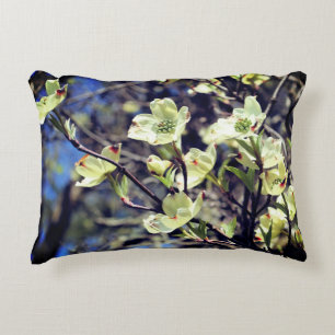 Cojín Decorativo Flores de dogwood blancas