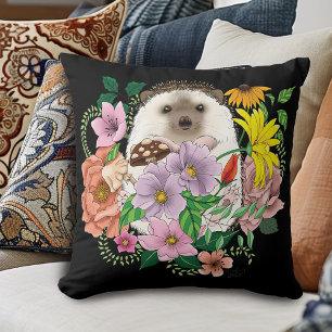 Cojín Decorativo Flores de edgehog