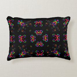 Cojín Decorativo Flores de Fiesta Bailando