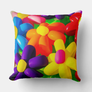 Cojín Decorativo Flores de Globo de Juguete