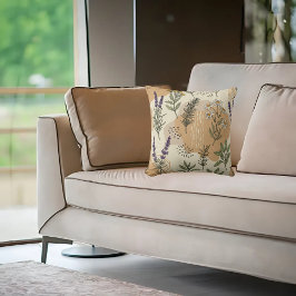 Cojín Decorativo Flores de hierbas