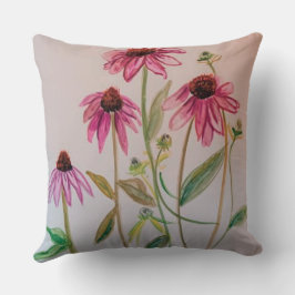 Cojín Decorativo Flores de Jamie y cone