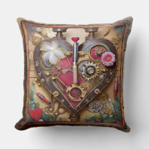 Flores de Labial Corazón Serie Steampunk