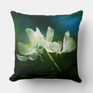Cojín Decorativo Flores de manzana - Dos flores