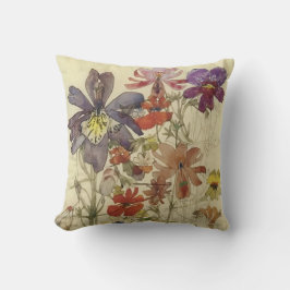 Cojín Decorativo Flores de Mariposa por Charles Mackintosh