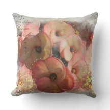 Flores de melocotón mezclando medios