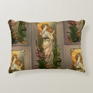 Cojín Decorativo Flores de montañas por Élisabeth Sonrel