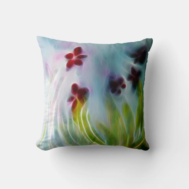 Cojín Decorativo Flores de primavera (Anverso)