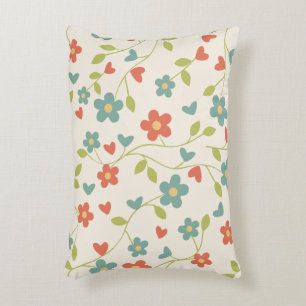 Cojín Decorativo Flores de primavera cortas