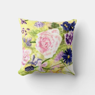 Cojín Decorativo Flores de primavera MoJo Pillow americano