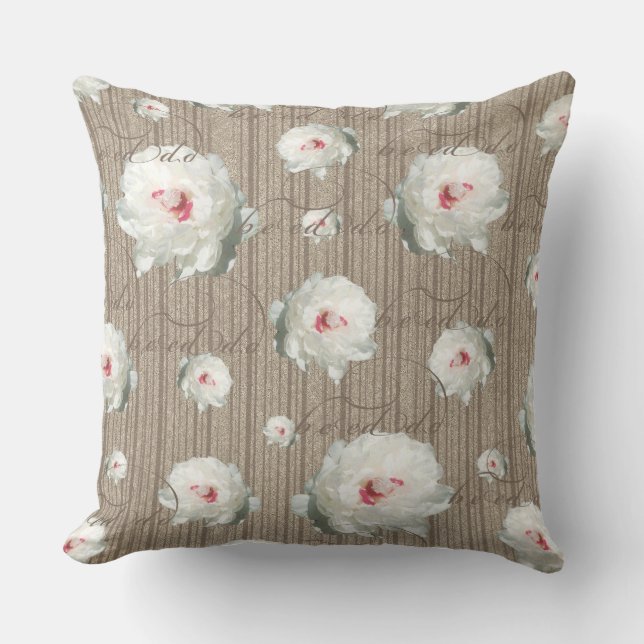 Cojín Decorativo Flores de verano (Anverso)
