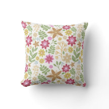 Flores de verano multicolor floral moderna