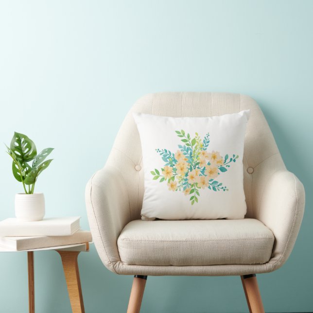 Cojín Decorativo "Flores del campo" (Silla)