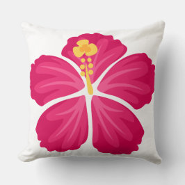 Cojín Decorativo Flores del hibisco