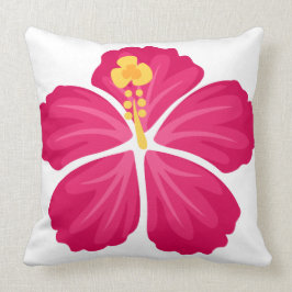 Cojín Decorativo Flores del hibisco