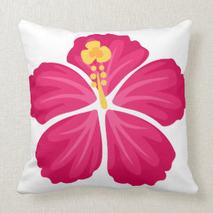 Cojín Decorativo Flores del hibisco