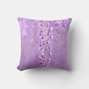 Cojín Decorativo Flores Delicadas de Lavanda Pillow