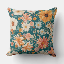 Cojín Decorativo Flores Delicadas Increíbles