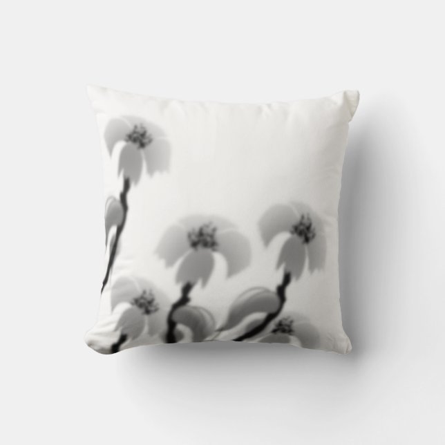 Cojín Decorativo Flores Dustas (Anverso)