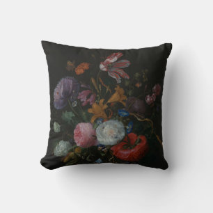 Cojín Decorativo Flores en una bolsa de vidrio por Jacob van Walsap