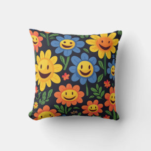 Cojín Decorativo Flores felices