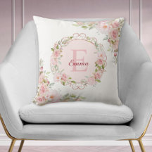 Flores Florales de Rosa Rosa Blush de Acuarela con