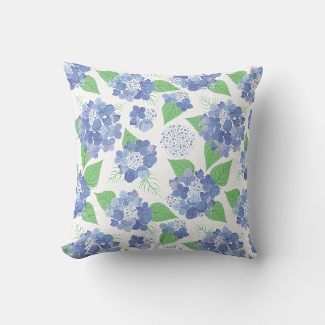 Cojín Decorativo Flores hidrangea de Guay (Anverso)