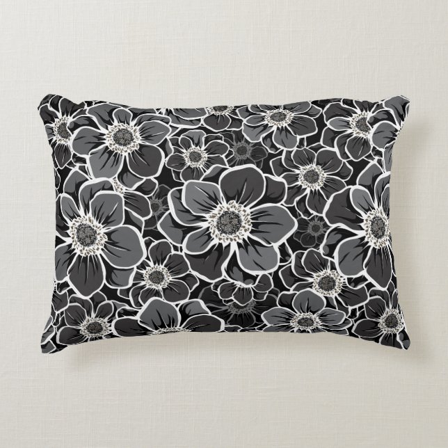 Cojín Decorativo Flores Mandala 5 (Anverso)