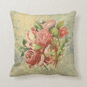 Cojín Decorativo Flores modernas del vintage