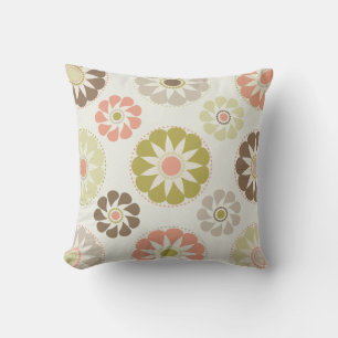 Cojín Decorativo Flores modernas MOJO Pillow americano