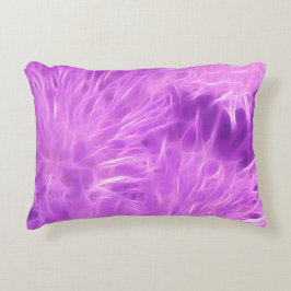 Cojín Decorativo Flores moradas transformadas