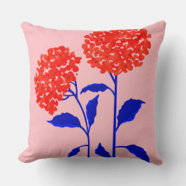 Cojín Decorativo Flores naranjas