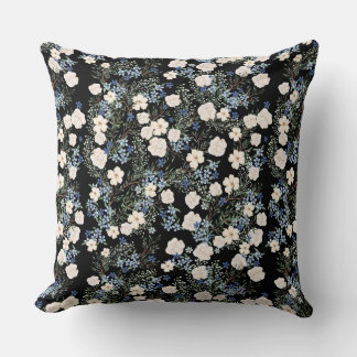 Cojín Decorativo Flores naturales Flores naturales Flores azules ro