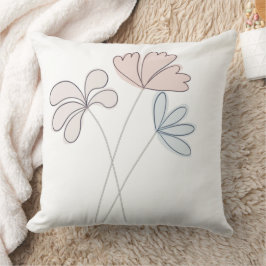 Cojín Decorativo Flores Neutrales Niños Cushion de guardería